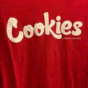 Cookies red shirt -Large